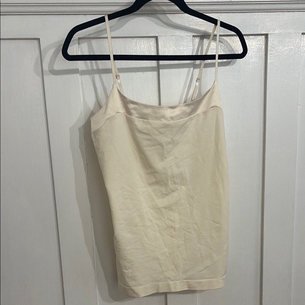 Banana Republic Cream Fitted Camisole Top